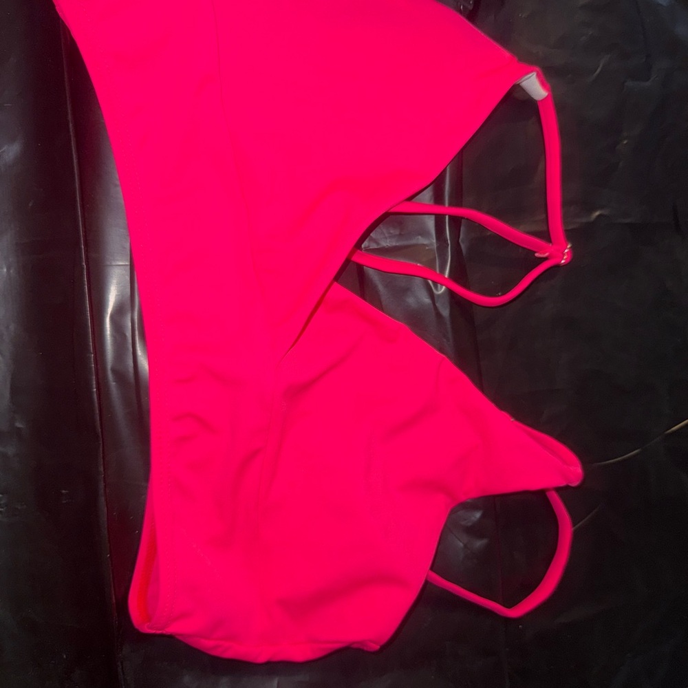 Vibrant Pink Bikini Top